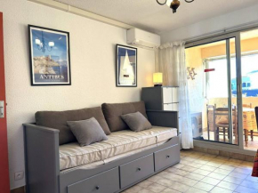 Confort au Lavandou : 2 pièces, clim, parking - FR-1-251-856